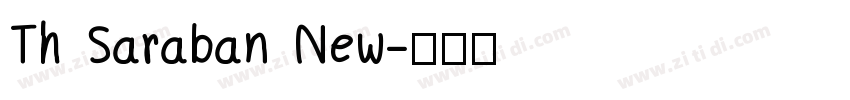 Th Saraban New字体转换